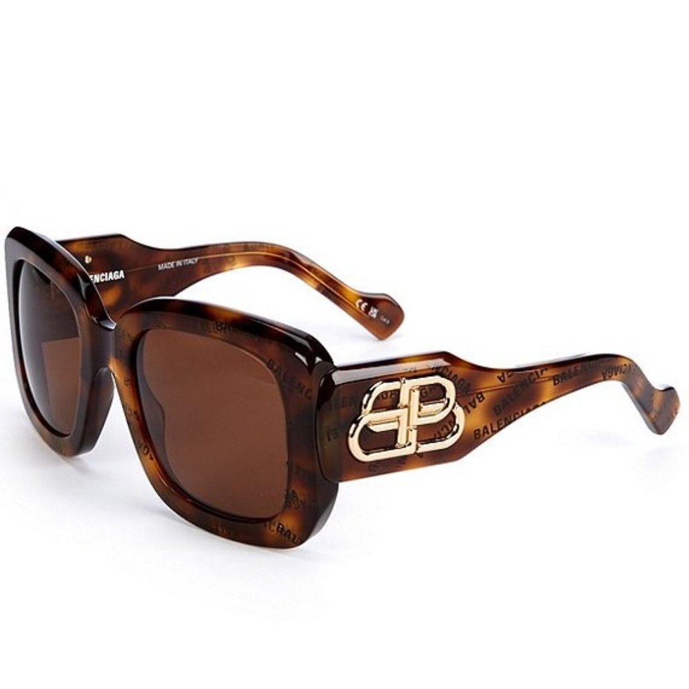 Balenciaga Havana Sqyare sunglasses - Picture 1 of 16